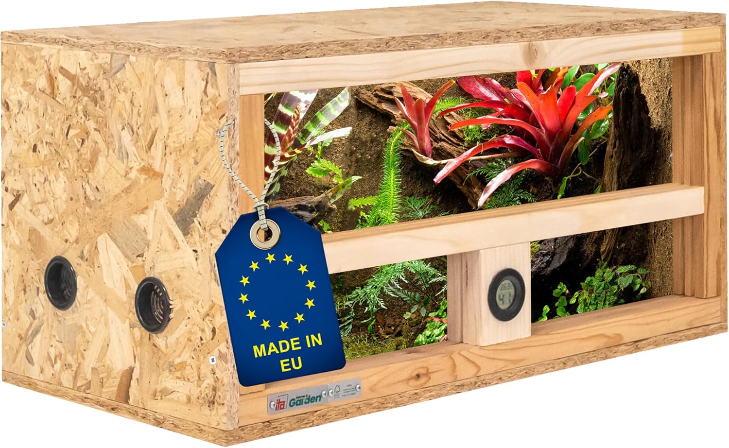 ITA Holzterrarium 60×30×30 cm