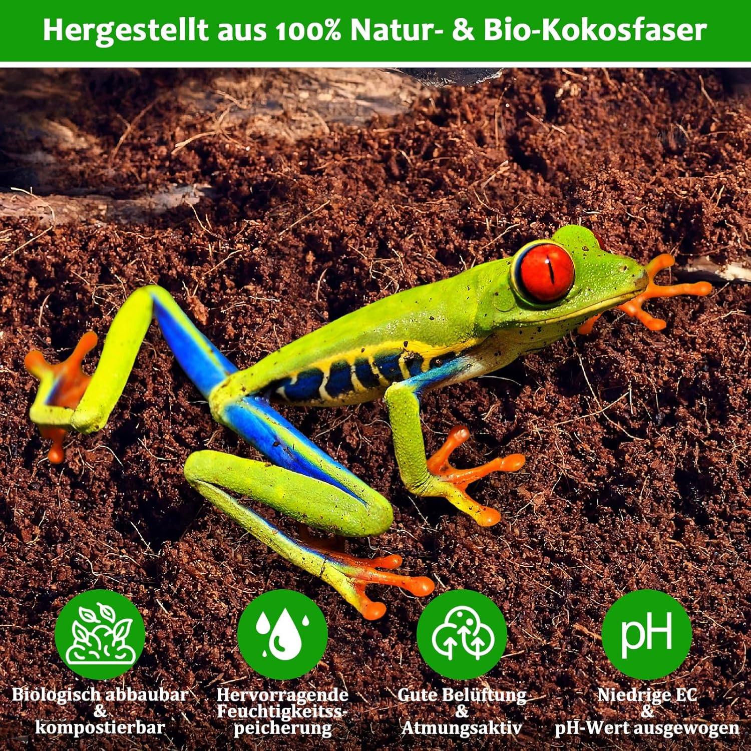 Riare Kokosfaser-Substrat für Reptilien - Bild 2
