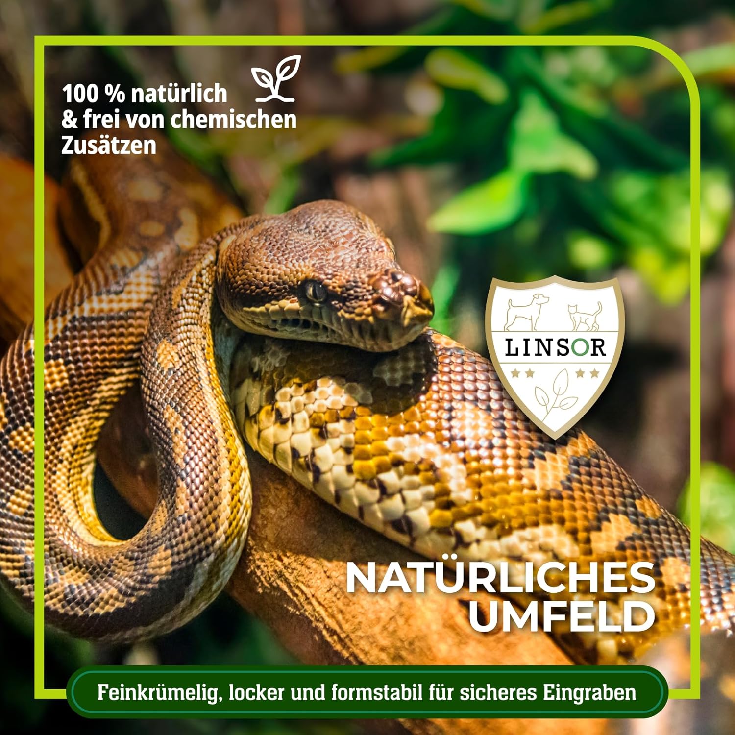 Linsor Terrarienerde 20 L Substrat - Bild 5