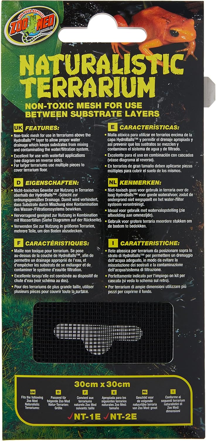 Zoo Med Terrarium Substrate Mesh 30 x 30 cm - Bild 2